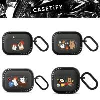 ราคา เคส AirPods Matte Frosted Persimmon Bear สําหรับ AirPods Pro3 Pro2 Pro AirPods 4 3 Generation Casing (49453126019)