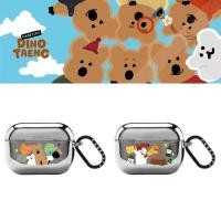 ราคา เคส AirPods กระจกหมีเนยน่ารักสําหรับ AirPods Pro3Pro2Pro AirPods 43 Generation Casing (53802980981)