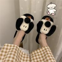 ราคา ฉี่ ฤดูใบไม้ร่วงฤดูหนาวสไตล์ใหม่แฟชั่น อิน สไตล์คู่รองเท้าแตะผ้าฝ้ายผู้หญิงอบอุ่นใช้ในบ้านตุ๊กตาน่ารักรองเท้าแตะผ้าฝ้ายผู (28922839548)