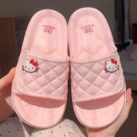 ราคา XIXITIAO Sanrio รองเท้าแตะ Co Branded HelloKitty Anti Slip EVA Soft Soled สำหรับผู้หญิง (43603053325)