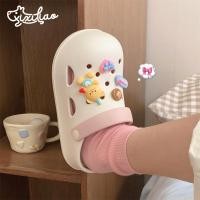 ราคา ฉี่เตียว รองเท้าแตะหมีเนยน่ารักฤดูร้อนสไตล์ใหม่สองสวมใส่สุภาพสตรี (29379949555)