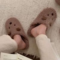 ราคา ฉี่ รองเท้าแตะผ้าฝ้ายน่ารักลูกสุนัขผู้ชายผู้หญิงอบอุ่นสบายฤดูหนาวบ้าน (40072099092)