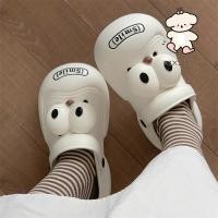 ราคา Xixitiao รองเท้าหัวโต น่าสนใจ รองเท้าแตะ ตาโต รองเท้า แบบสวม ผู้ชาย สตรีเ น่ารัก การ์ตูน สาว ลําลอง (25462211761)