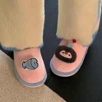 ราคา ฉี่ รองเท้าแตะผ้าฝ้ายญี่ปุ่นผู้ชายผู้หญิงฤดูหนาวคู่น่ารักบ้านห้องนอน (42726061155)