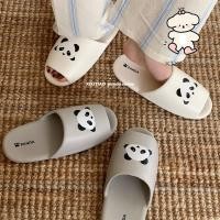 ราคา ฉี่ สนุกแพนด้า อิน ฤดูร้อนผู้ชายผู้หญิงคู่ห้องน้ําแสงรองเท้าแตะสาวหัวใจ 2025 รองเท้าแตะสไตล์ใหม่รองเท้าแตะ (29976137410)