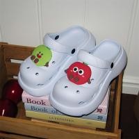 ราคา XIXITIAO แฟชั่นรองเท้าแตะพื้นหนารองเท้าแตะนักเรียนหญิง 2025 ฤดูร้อนใหม่การ์ตูนฤดูร้อน (29736949835)