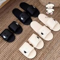 ราคา ฉี่ รองเท้าแตะหมีน่ารักผู้ชายผู้หญิงนุ่มสบายแบบพกพาพับธุรกิจท่องเที่ยวรองเท้าแตะห้องน้ํา อิน (29276137478)