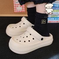ราคา Xixitiao รองเท ้ าแตะกลางแจ ้ งหนา Soled ฤดูร ้ อนสีทึบสไตล ์ ใหม ่ สวมใส ่ สองที ่ เรียบง ่ าย (26401212389)