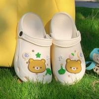 ราคา XIXITIAO ผู้ชายผู้หญิงรองเท้าแตะรองเท้าแตะคู่แฟชั่นสไตล์ใหม่กลางแจ้งน่ารักหมีรองเท้าแตะฤดูร้อน (25395842394)