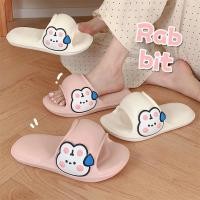 ราคา XIXITIAO รองเท้าแตะลําลองรองเท้าแตะในร่มรองเท้าแตะสุภาพสตรีฤดูร้อนกระต่ายน่ารัก Soft Sole (24994284491)