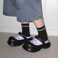 ราคา XIXITIAO รองเท้าแตะกลางแจ้ง street สไตล์ญี่ปุ่น soled ฤดูร้อนสำหรับนักเรียนและสุภาพสตรี (42804201606)