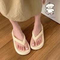 ราคา Xixitiao รองเท้าแตะชายหาด PVC พื้นนิ่ม กันลื่น เข้ากับทุกการแต่งกาย สไตล์แฟรี่ แฟชั่นฤดูร้อน สําหรับผู้หญิง (23560703018)