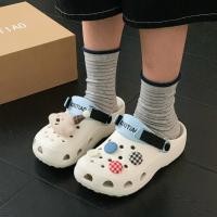 ราคา ฉี่ รองเท้าแตะรองเท้าแตะเด็กผู้ชายผู้หญิงพ่อแม่และลูกลูกสุนัขฤดูร้อนริมทะเลวันหยุด (55453554992)