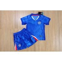 ราคา 2025 26 ชุดฟุตบอลเด็กเชล ซี สีน้ำเงิน สำหรับเด็ก Fans Edition เกรดเเฟนบอล Size 18 28 (43122210136)