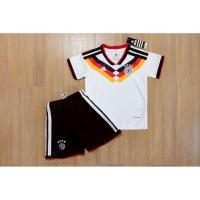 ราคา ชุดฟุตบอลเด็กทีมชาติเยอรมัน สีขาว เกรดเเฟนบอล 2026 27 SIZE 16 28 (42477685107)