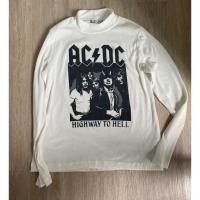 ราคา AC DC สภาพ 8 10 ขนาด อก34 36นิ้ว ยาว 23 5นิ้ว ตำหนิ เปื้อนตรงแขน ราคา 200บาท (43360464810)