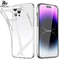 ราคา วัสดุ TPU เคสใส สำหรับ iPhone 17 Air 15 14 13 12 Mini 11 Pro X Xs Max Xr 7 8 6 6s Plus SE 5 5s 5C 4G 5G SE2 SE3 2023 2020 2024 2025 (25120215687)