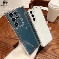 ราคา เคสโทรศัพท์มือถืออะคริลิคใส แบบแข็ง กันกระแทก สําหรับ Samsung ss Galaxy S25 S24 S23 S22 S21 S20 S10 FE Note 20 10 Plus Ultra 5G 4G 2025 (22551344354)