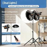 ราคา ไฟไลฟ์สด ขาตั้งถ่ายมุมสูง ขาตั้งถ่าย ปรับได้ ทิศทาง ไฟไลฟ์ ไฟแต่งหน้า ไฟสตูดิโอ ไฟต่อเนื่อง ไฟ LED light Bowens Mount (50353962069)