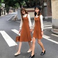 ราคา พร้อมส่ง เดรสไหมพรมแขนยาว เดรสยาว (6528601121)