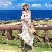 ราคา พร้อมส่ง เดรสสีขาว เดรสระบาย (3453419852)