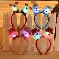 ราคา ที่คาดผมมีไฟ LED สำหรับคริสต์มาส ที่คาดผมรูปตุ๊กตาหิมะ สำหรับงานปาร์ตี้ ของตกแต่งวันคริสต์มาส ปีใหม่ ของขวัญคริสต์มาส เครื่องประดับผม TH (43976104143)