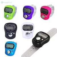 ราคา Electronic Digital Finger Ring Tally Counter Hand Held Knitting Row Counter Clicker New Mini Point Marker Counter Lcd TH (28122246594)