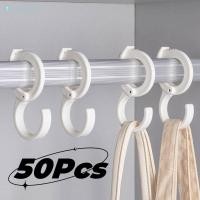 ราคา ตะขอแขวนรูปตัว S พลาสติก 10 50 ชิ้น กันลม มีช่องใส่การ์ด ตะขอแขวนแบบพกพาสำหรับห้องน้ำ ตู้เสื้อผ้าอเนกประสงค์ TH (40111142078)