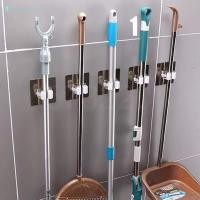 ราคา ตะขอติดผนังแบบมีกาว ที่เก็บไม้ถูพื้น ที่แขวนแปรง ที่แขวนไม้กวาด ตะขออเนกประสงค์ ห้องครัว ห้องน้ำ ตะขอแข็งแรง TH (27588967542)