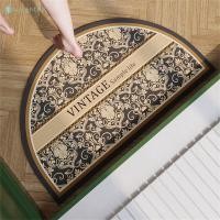 ราคา พรมเช็ดเท้ากันลื่นสไตล์ย้อนยุคครึ่งวงกลมขนาด 40x60 ซม พรมทางเข้าแบบพิมพ์ นุ่ม หนา ทนทาน สำหรับตกแต่งห้องนั่งเล่น ห้องน้ำ ตกแต่งบ้าน (26488252980)