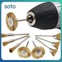 ราคา แปรงลวดสเตนเลส เครื่องมือโรตารี่ เครื่องมือขัด แปรงขัด เครื่องมือขัดโลหะ แปรงขัดสำหรับขัดสนิมโลหะ (28534050321)