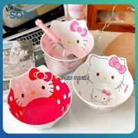 ราคา ชามใส่อาหารเด็กลายการ์ตูน Hello Kitty สุดน่ารักจาก Sanrio Kuromi สร้างสรรค์ ป้องกันการตกหล่น ป้องกันการลวก ชามซุปสำหรับเด็ก ของขวัญเด็ก (26411310574)