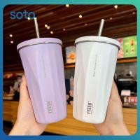 ราคา Tyeso แก้วกาแฟเย็นสแตนเลส 600 มล พร้อมฉนวนกันความร้อนในรถยนต์ ขวดน้ำทรงสูง ความจุขนาดใหญ่ อุปกรณ์ตกแต่งบ้าน ของขวัญเพื่อความงาม (55702470520)