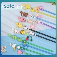 ราคา อุปกรณ์เสริมสำหรับแก้วน้ำแบบมีหลอดดูดทำจากซิลิโคน พร้อมฝาปิดกันฝุ่นสำหรับแก้วน้ำแบบใช้ซ้ำได้ (50653803456)