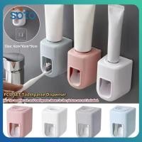 ราคา เครื่องบีบยาสีฟันอัตโนมัติ ดีไซน์ติดผนังประหยัดพื้นที่ พร้อมที่บีบยาสีฟันในตัว (44275266324)