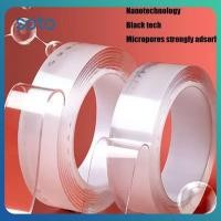 ราคา เทปกาวสองหน้าใสกันน้ำขนาด 1 2 3 5 ม เทปนาโนแบบใช้ซ้ำได้ กาวเหนียวแน่น ของตกแต่งรถยนต์ ห้องครัว ห้องน้ำ (43062792765)