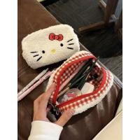 ราคา ฤดูใบไม้ร่วงฤดูหนาวขนแกะคิตตี้ปักกรณีดินสอเย็บนักเรียนพรรคขนาดใหญ่ ความจุเครื่องเขียนกระเป๋าการจัดเก็บ (40027594329)