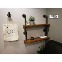 ราคา ชั้นวางของติดผนัง ท่อเหล็ก 2 ชั้น ลอฟท์ PS25 (5236998450)