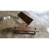 ราคา ชั้นวางของติดผนัง ท่อเหล็ก พร้อมราวแขวน ลอฟท์ (5033887698)