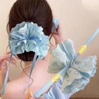 ราคา ผมลูกไม้ลูกไม้ผมสําหรับผู้หญิงผูกเครื่องประดับผม (26132986226)