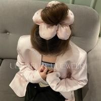 ราคา ใหม่ขนาดใหญ่ผมวงเงา พลอยเทียม ฟองน้ําดอกไม้ผมหางม้าดอกไม้แฟชั่นอารมณ์เชือกผมยางรัดผม (26561386277)