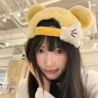 ราคา มิกกี้หูใหญ่ปาล์มตุ๊กตาหมวกเบสบอลหญิงฤดูใบไม้ร่วงและฤดูหนาวหวานและน่ารักอบอุ่นอเนกประสงค์ใบหน้าเล็กๆน้อยๆหมวกยอดแหลม (44800199120)