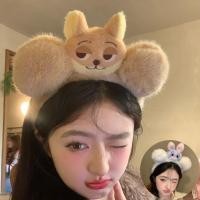 ราคา Crazy Animal City Fox Nick Plush Headband ผู้หญิง 2025 ใหม่ Face Wash ที่คาดผมแต่งหน้าไม่มีหัว Restraint เครื่องประดับผม (49352887222)