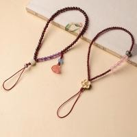 ราคา ไวน์สีแดงโกเมนโทรศัพท์มือถือแขวนโซ่ข้อมือเชือกเส้นเล็กหญิงศิลปะคริสตัลจี้ เบนมิง ของขวัญจี้จี้จุด สินค้า (47400683190)