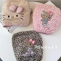 ราคา ซุปเปอร์หนาคิตตี้เสือดาวพิมพ์แมวหมวกผมแห้งดูดซับผ้าคลุมศีรษะปะการังหนาแห้งเร็วหมวกอาบน้ําผ้าขนหนูผมแห้ง สินค้าใหม่ (27693816322)