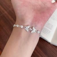 ราคา สร้อยข้อมือเงินแท้ 999 ลายผีเสื้อดอกไม้ สไตล์อาร์ต สองชั้น สำหรับหญิง (43177338987)