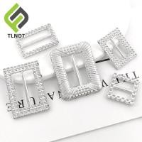 ราคา ชุบเงินเสื้อผ้าตกแต่งหัวเข็มขัดเสื้อผู้หญิงเสื้อกันลมเข็มขัดพลาสติกหัวเข็มขัดปรับหัวเข็มขัดสแควร์เพชร เรียงราย สามคว (25986634481)