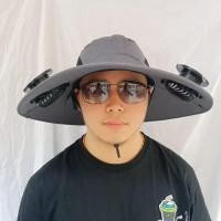 ราคา พลังงานแสงอาทิตย์กลางแจ้งภูเขาพลังงานแสงอาทิตย์พัดลมหมวกชาร์จหมวกดวงอาทิตย์ผู้ใหญ่ตกปลากับพัดลมหมวกดวงอาทิตย์ ดี4 (43659173289)