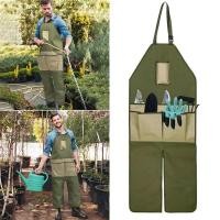 ราคา แหล่ง Oxford ผ้ากางเกงขายาวเก็บผ้ากันเปื้อนสวน Orchard การบ้าน Anti Dirt ผ้ากันเปื้อน YSYC (50003257412)