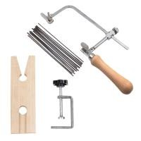 ราคา DIY Handmade เลื่อยเคลื่อนย้ายได้โบว์ด้ามไม้ Garland Saw Wire Saw Jig Saw U Shaped Saw Wire Saw เครื่องประดับตัดเดิม OEP6 (41322751772)